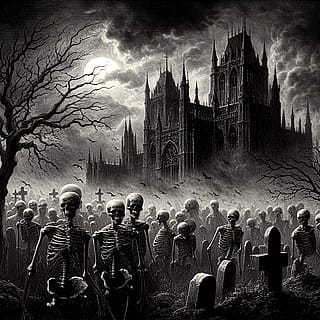 Creepy Night.. gustave dore style'