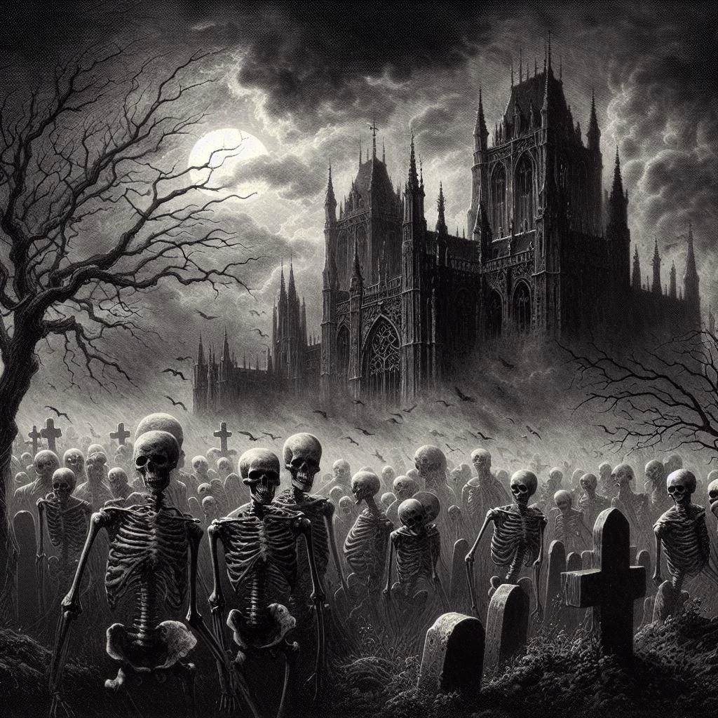 Creepy Night.. gustave dore style picture 1 of 1