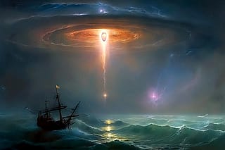 The eye of the storm'