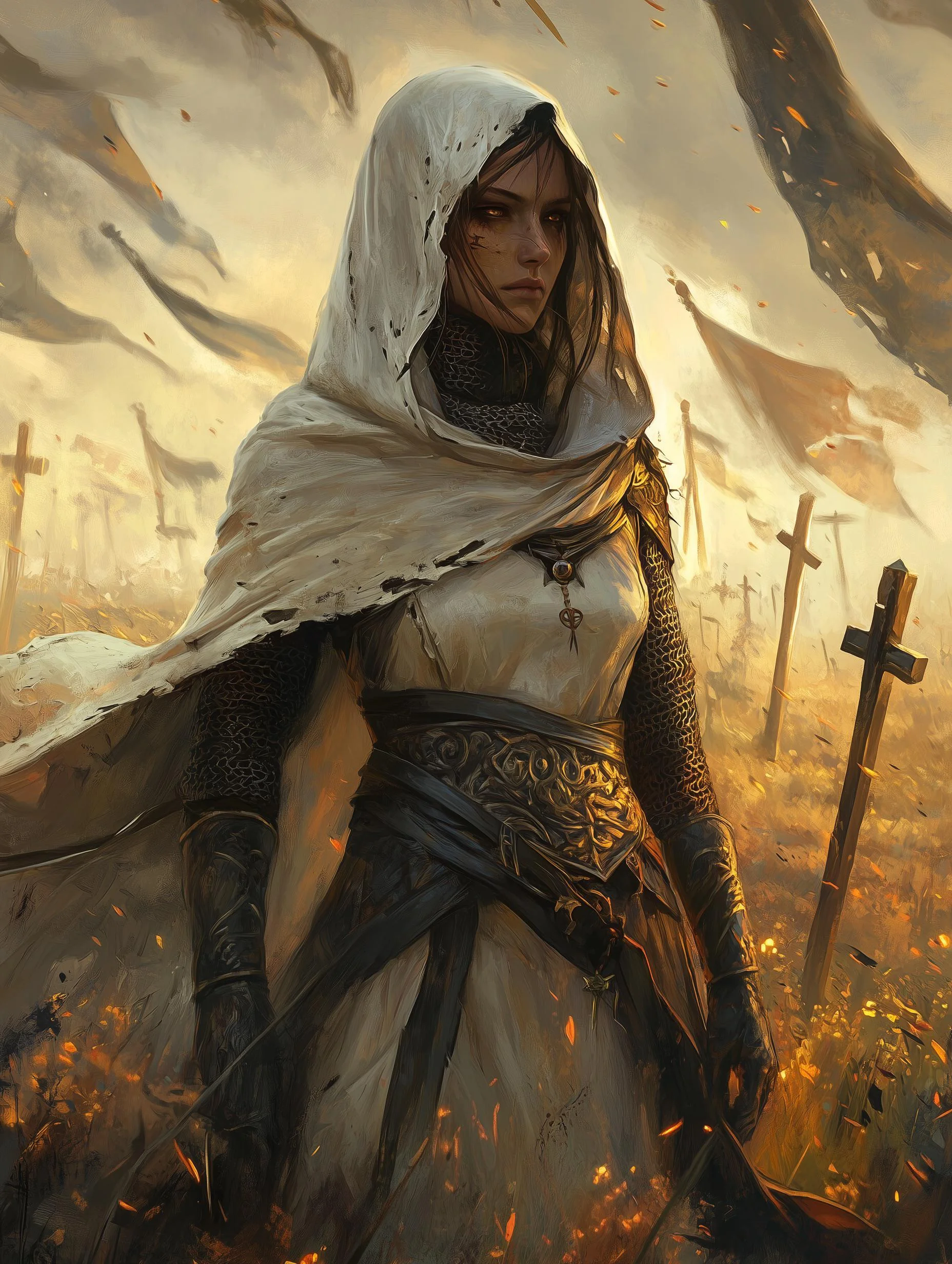 Created a fantasy D&D character prompt pack using MidJourney with lore blurbs + AI visuals picture 1 of 1