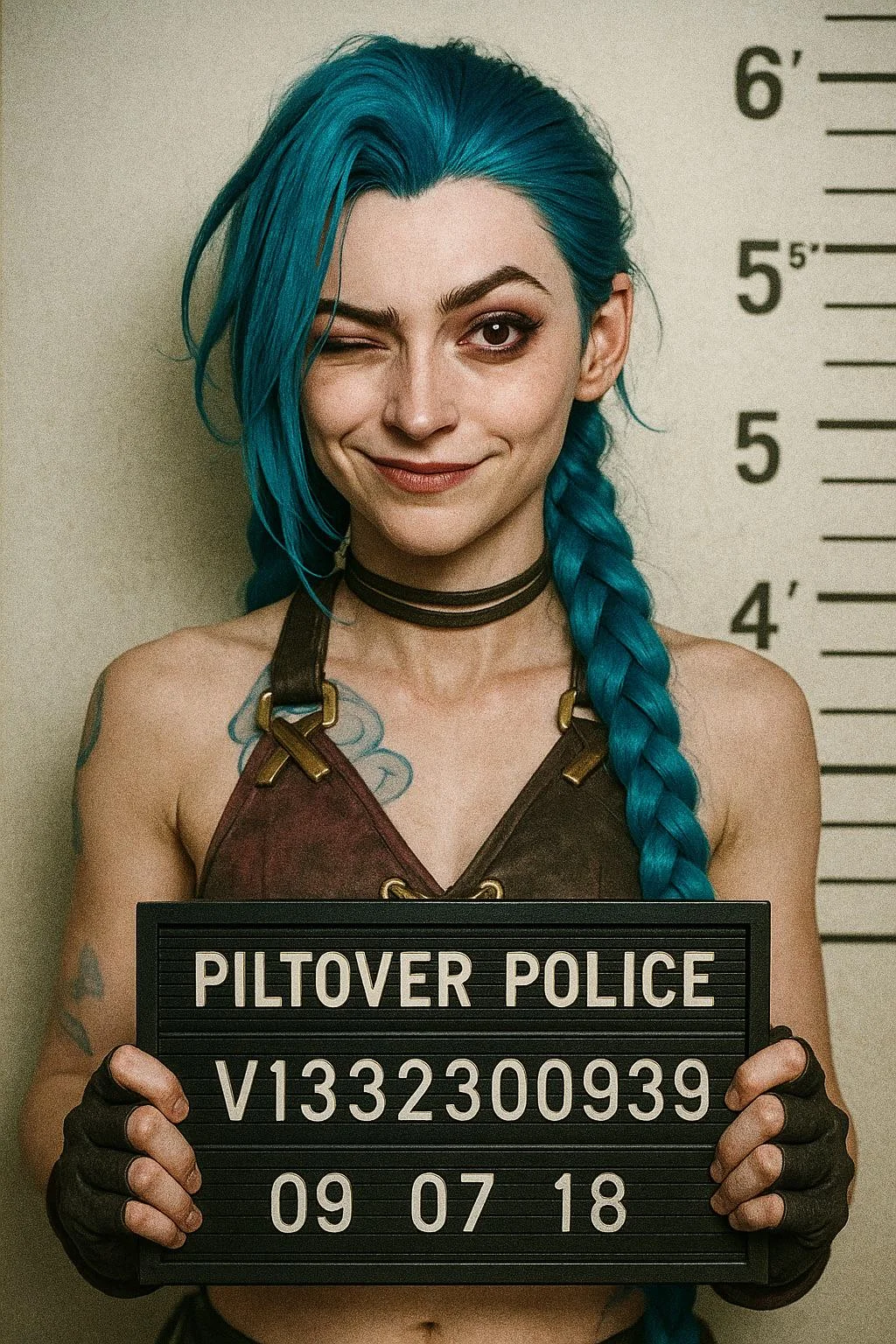 Jinx’s mugshot mischief picture 1 of 1