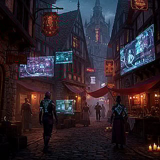 12th century cyberpunk'