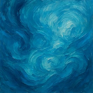 Abstract or ocean?'