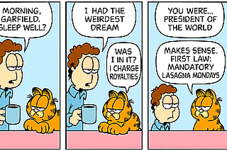 Garfield comic strip'