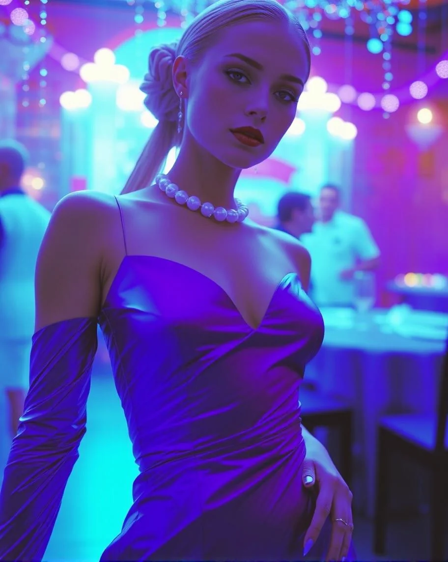 Lady in blue picture 2 of 4