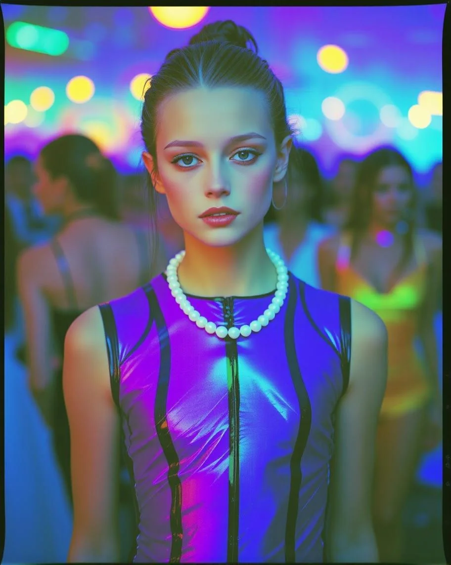 Lady in blue picture 3 of 4