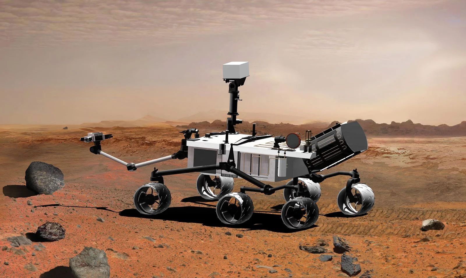 In honor of Curiosity, the forgotten robot explorer sent to Mars in 2012, still tirelessly working, silently wandering the red planet, all alone, and lonely. (Curiosity's actual photo on the 2nd slide.) picture 2 of 2
