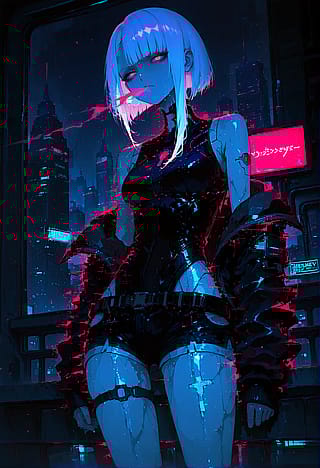 Lucy from Cyberpunk: Edgerunners'
