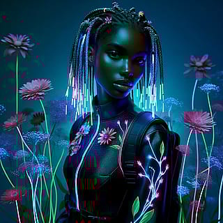 Neon Wildflower Dreams'