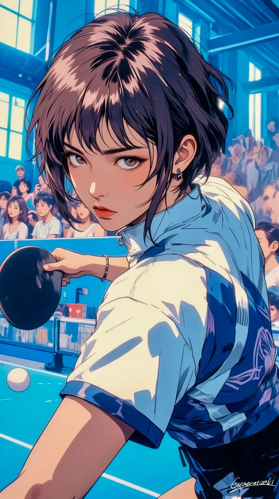 You vs her. She serves first. / Phone Wallpaper Archives picture 1 of 2