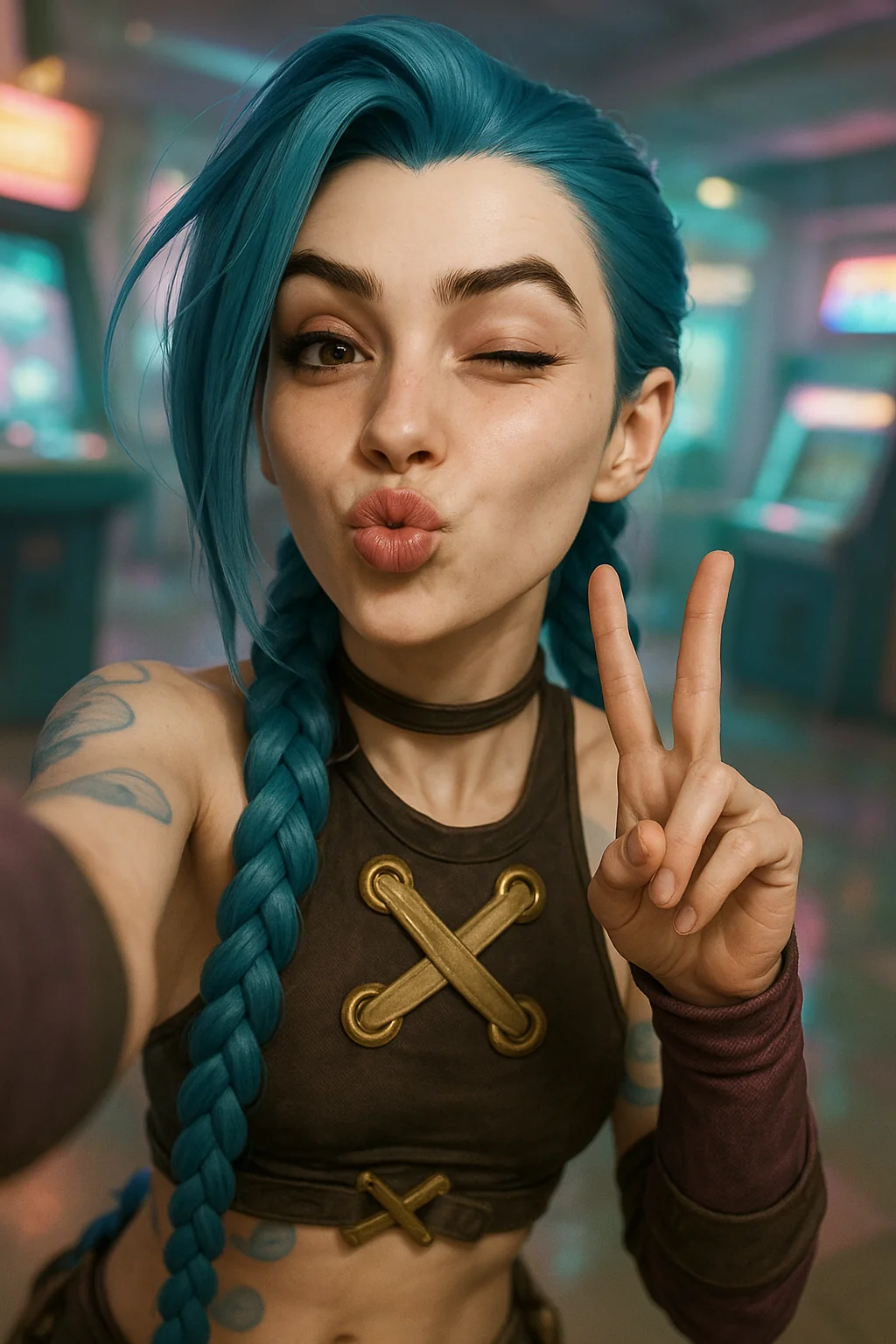 Jinx's Playful Selfie picture 1 of 1