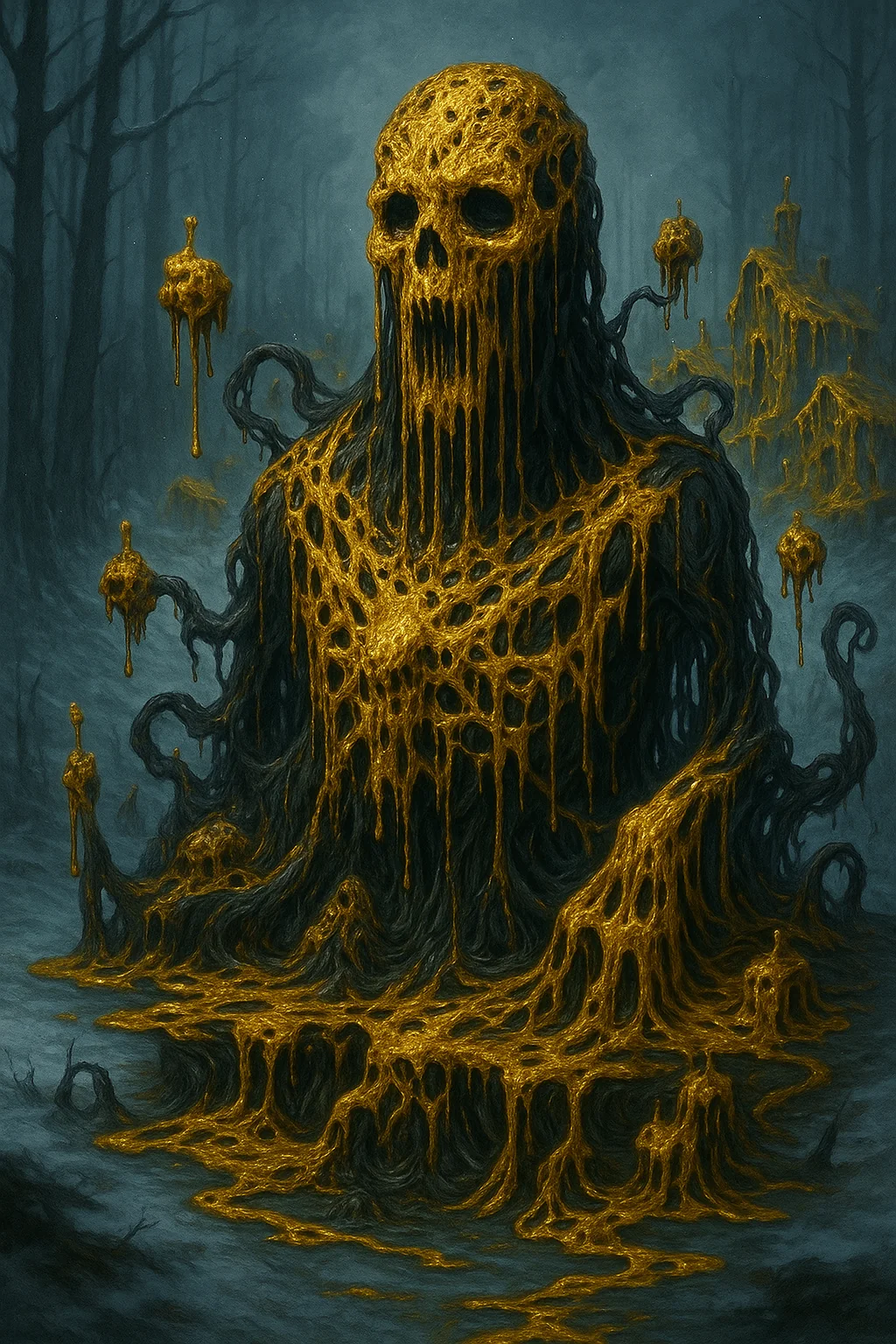 Bosses in oil painting of a rpg i'm working on picture 1 of 16