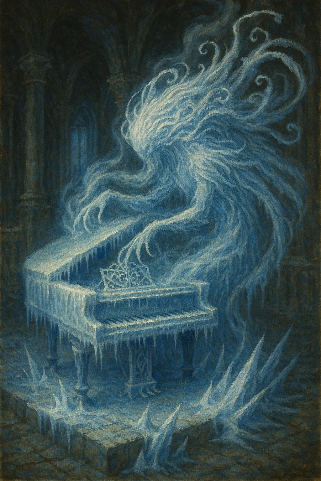 Bosses in oil painting of a rpg i'm working on picture 4 of 16
