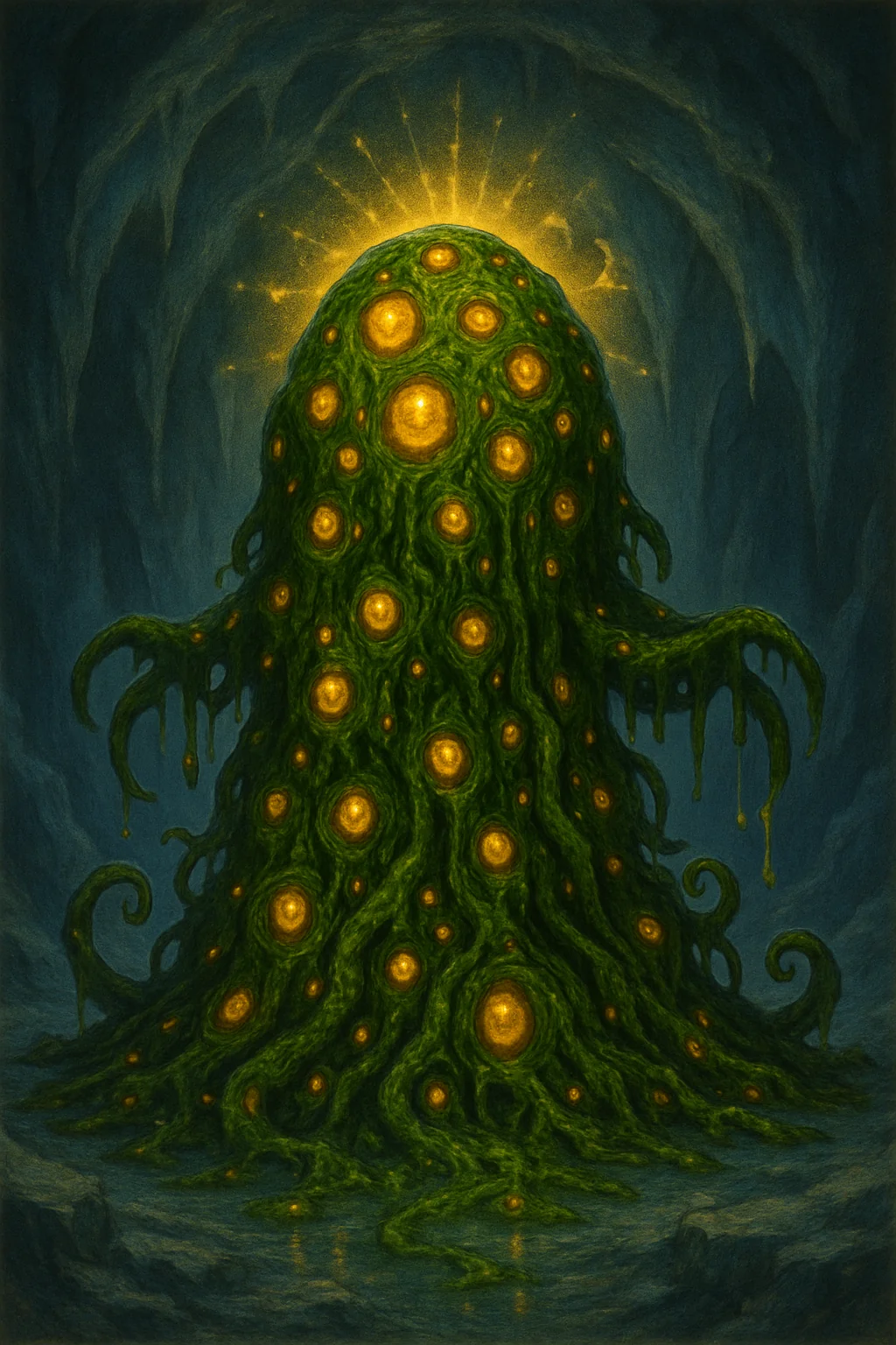 Bosses in oil painting of a rpg i'm working on picture 6 of 16