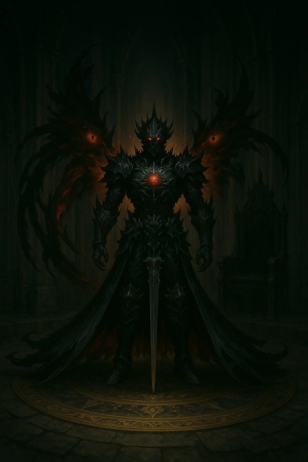 Bosses in oil painting of a rpg i'm working on picture 9 of 16