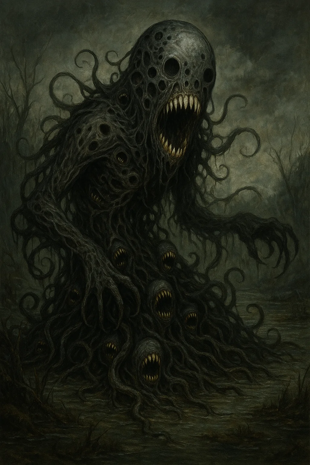 Bosses in oil painting of a rpg i'm working on picture 13 of 16