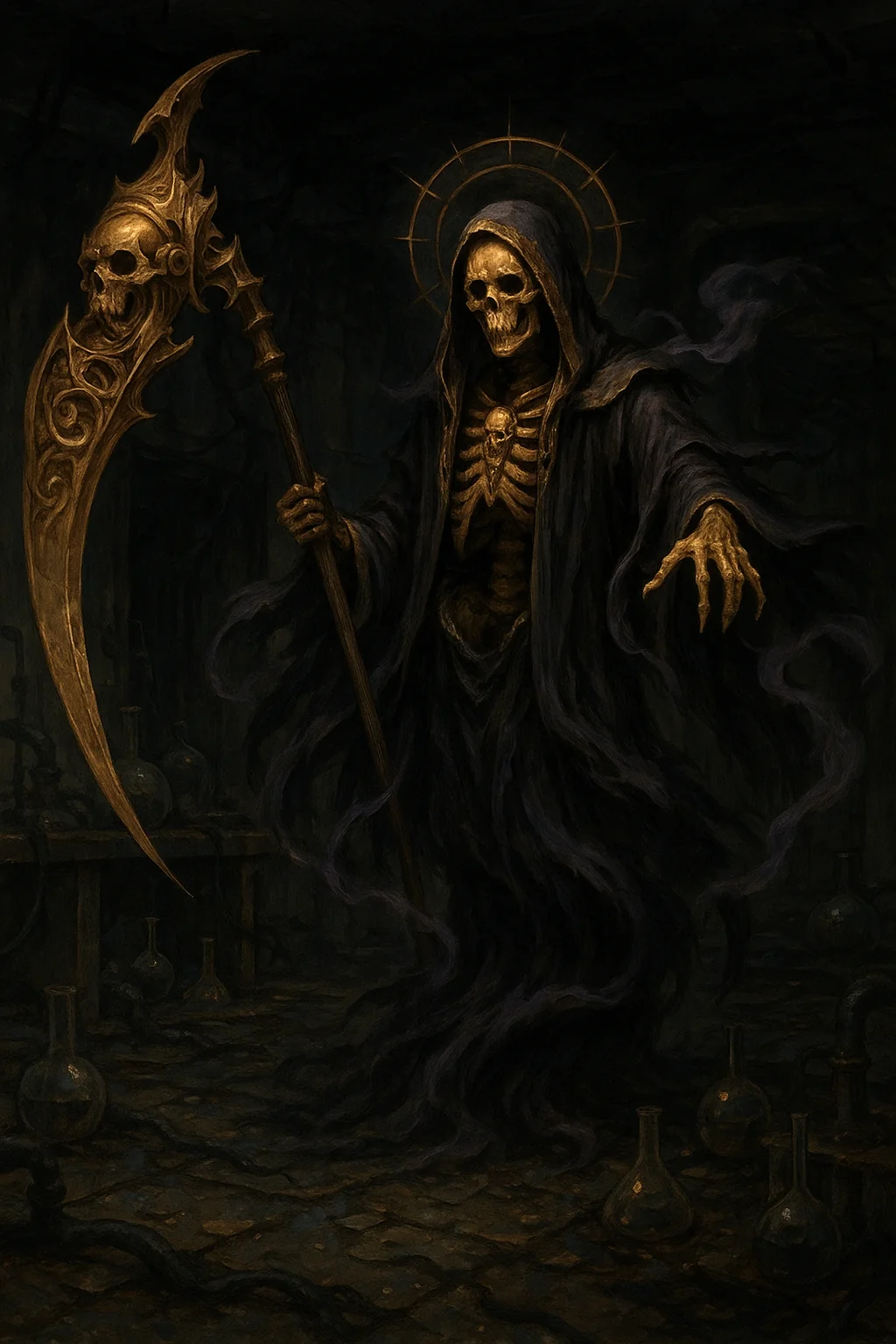 Bosses in oil painting of a rpg i'm working on picture 14 of 16