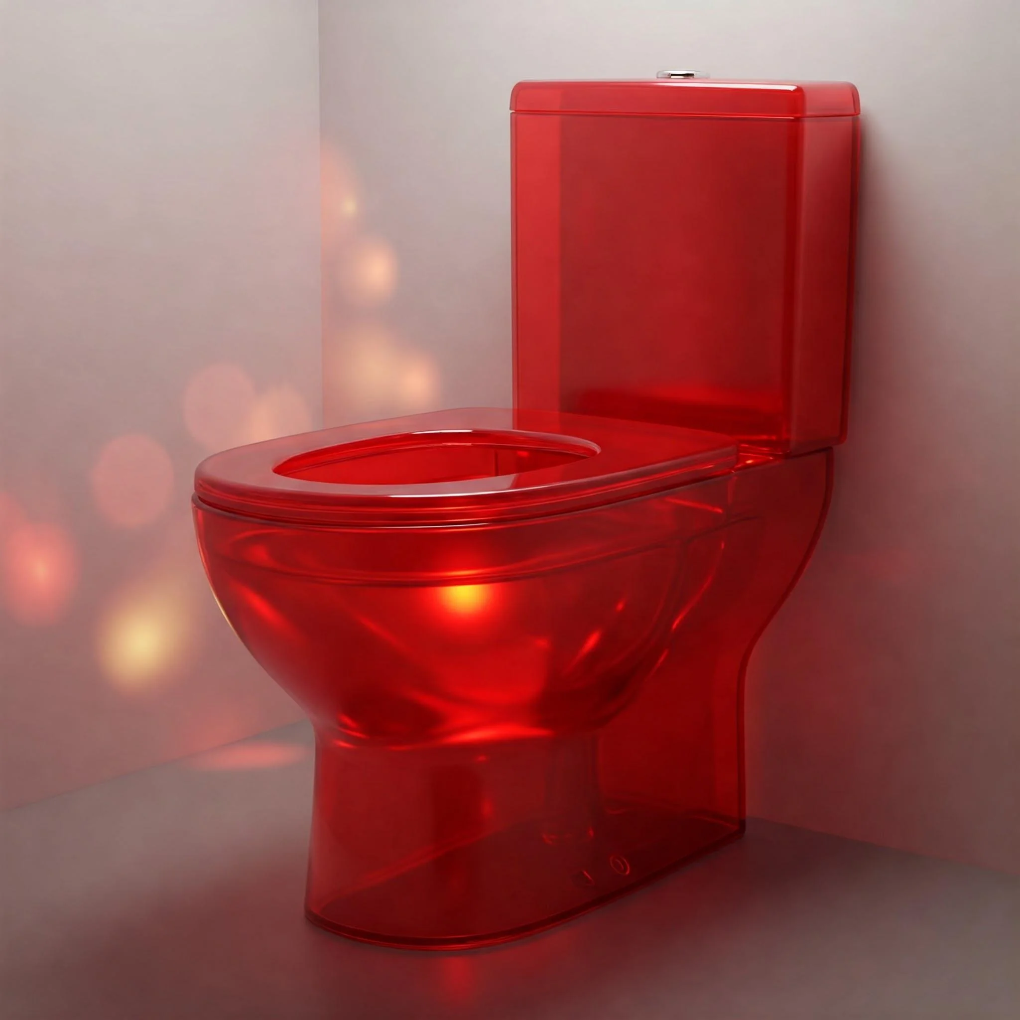 Red Toilet picture 1 of 1