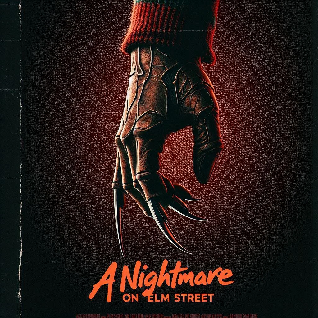 I asked for a simplistic poster of A Nightmare On Elm Street with a reconfigured glove picture 1 of 1