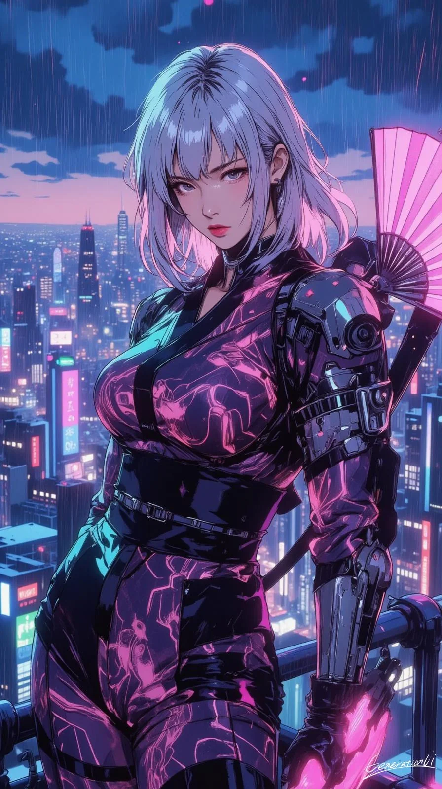This Is Kunoichi 3.0 — Style and Firepower Maxed / Phone Wallpaper Archives picture 1 of 4