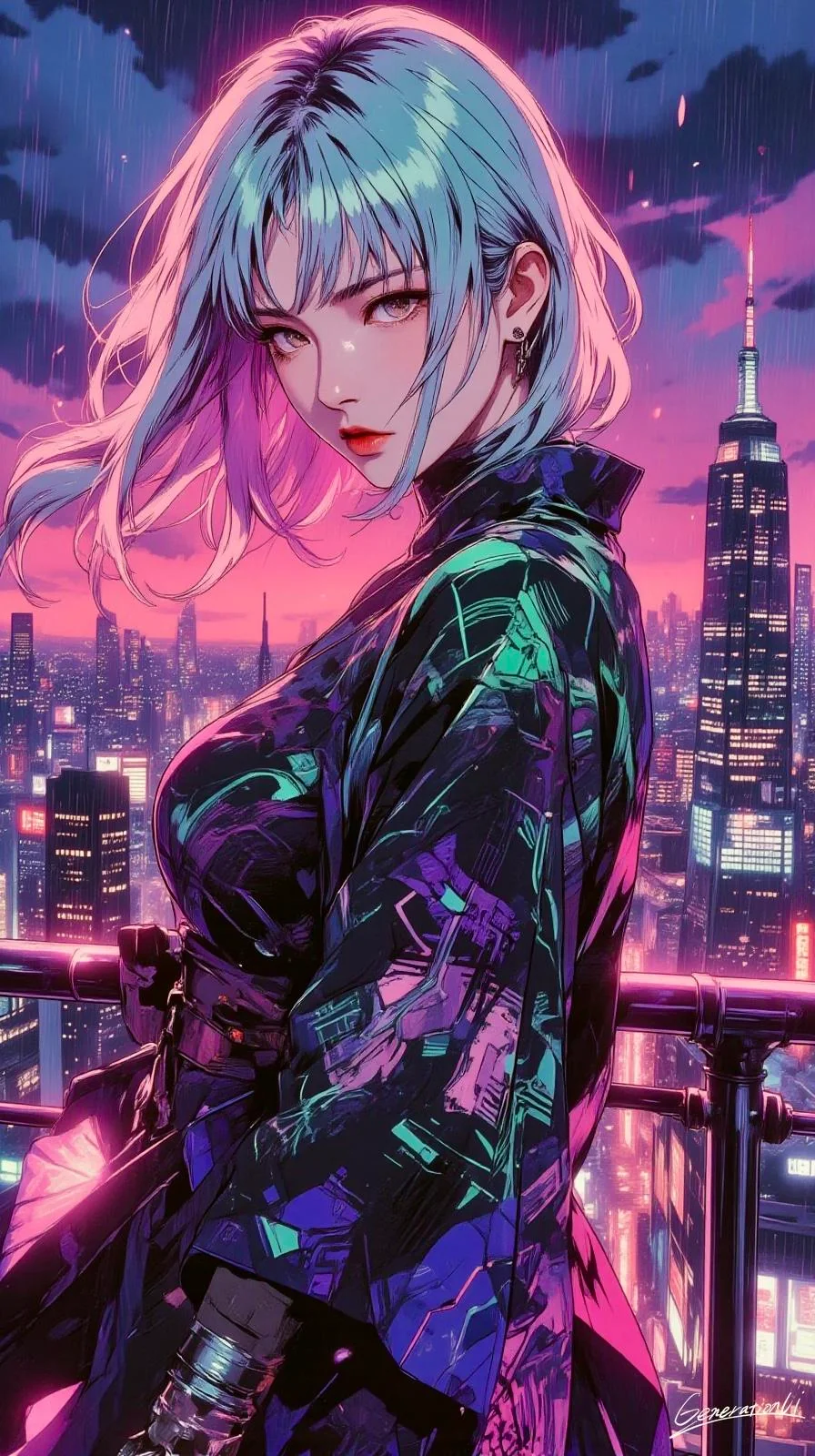 This Is Kunoichi 3.0 — Style and Firepower Maxed / Phone Wallpaper Archives picture 4 of 4