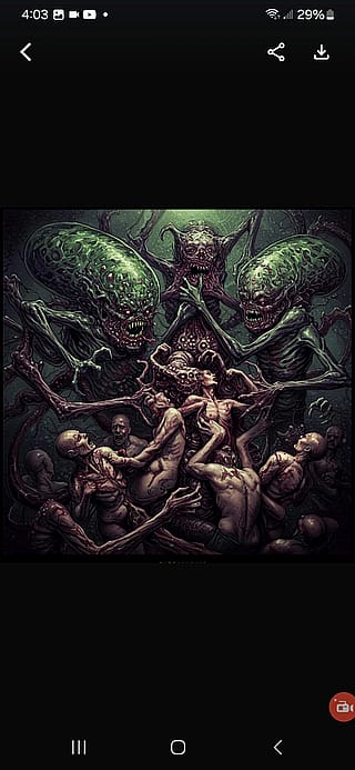 Negative Cosmic Entities Feeding on Human Suffering'
