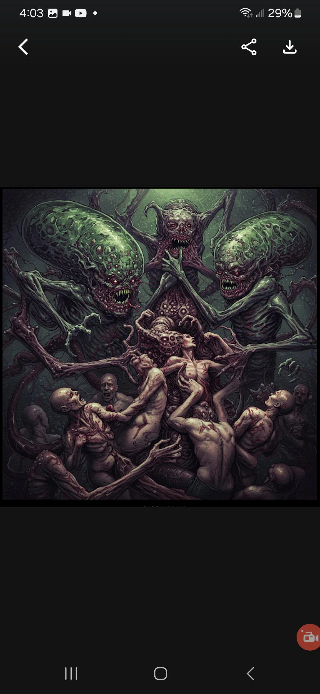 Negative Cosmic Entities Feeding on Human Suffering picture 1 of 1