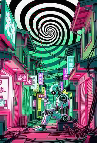 Neon Solitude'
