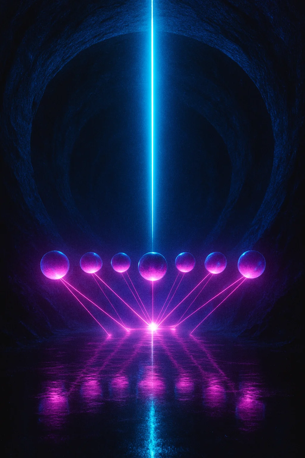 Cavern of Magenta Orbs picture 1 of 1