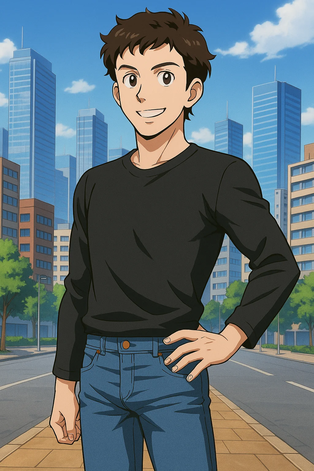 Turned myself into an anime character picture 1 of 2