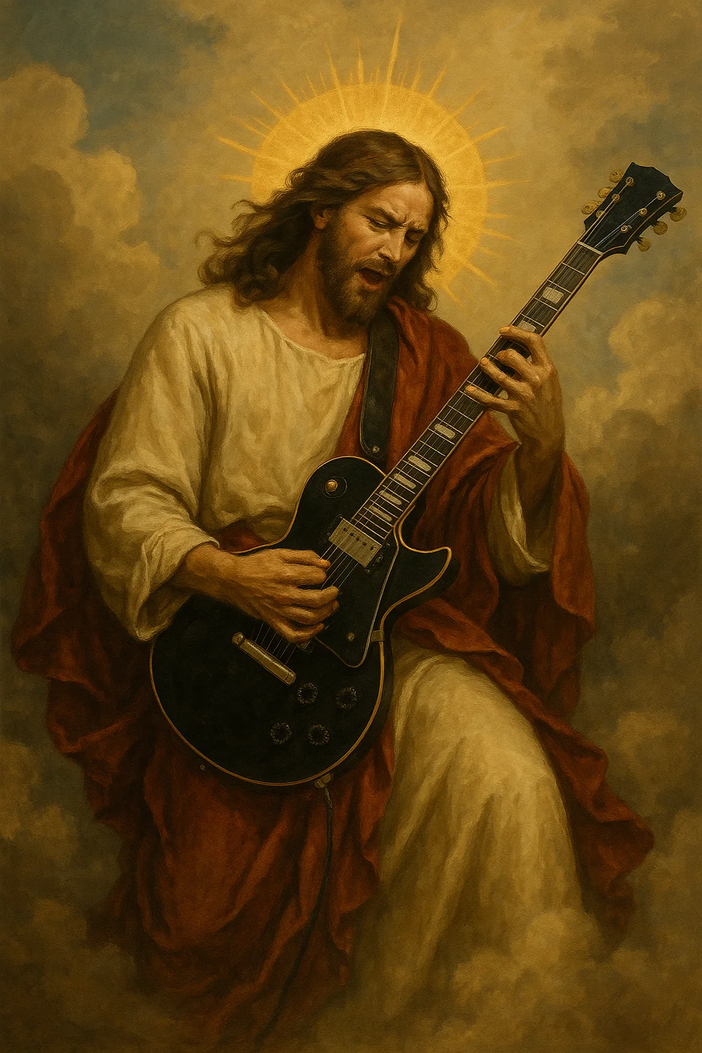 Jesus shedding for our sins. picture 1 of 1