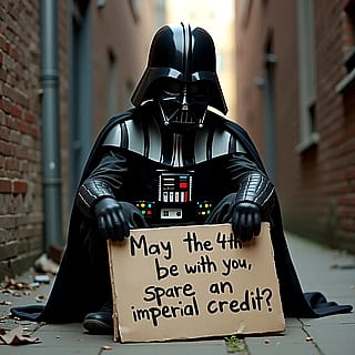 May the 4th be with you!'