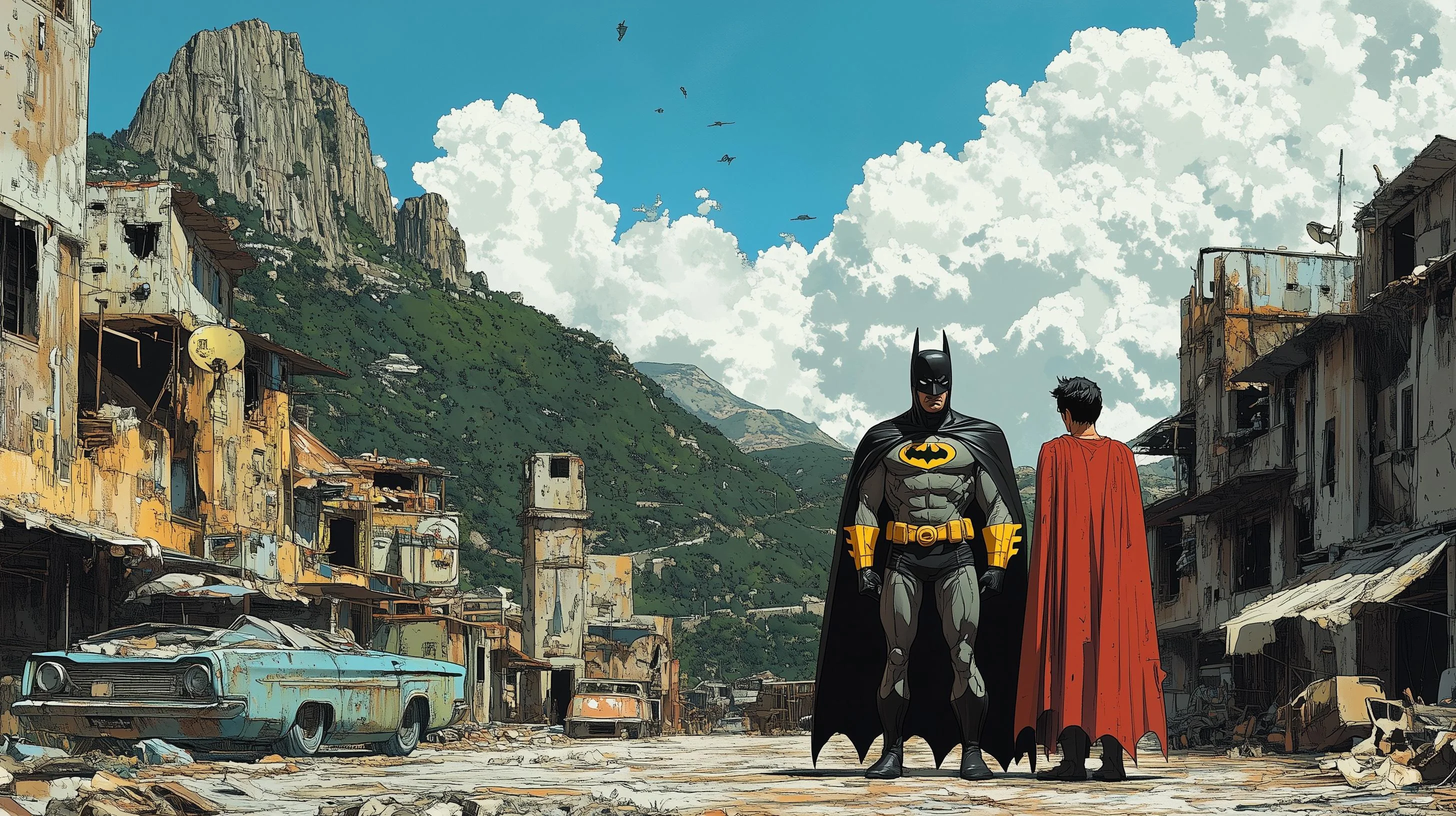 It’s going to be ok Batman, we will find some gas, I know, it must be tough for a billionaire after an apocalypse picture 4 of 4