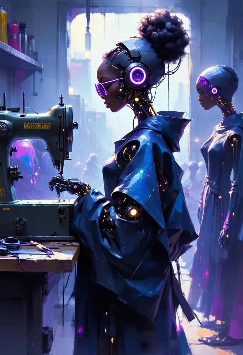 Cyberpunk seamstress picture 1 of 1