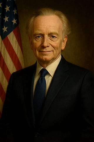 Rise for your new Emper... I mean President!'