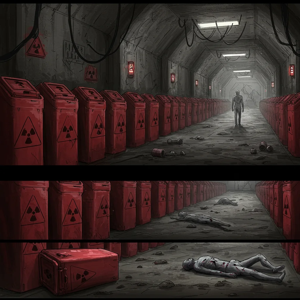 My attempts at nuclear semiotics - warning future generations of life to not enter nuclear waste disposal sites picture 6 of 8