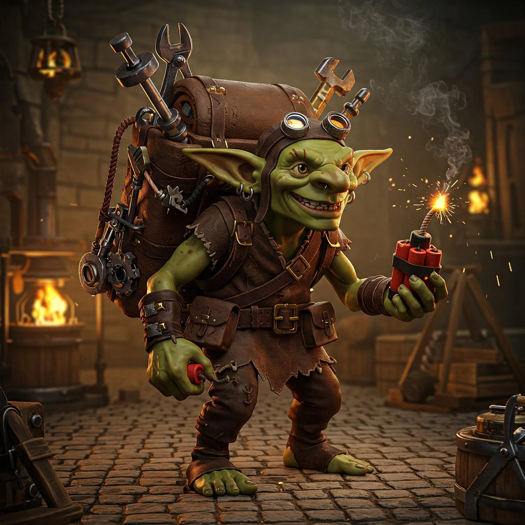 Snaggle Bolt, a Goblin Engineer picture 1 of 1