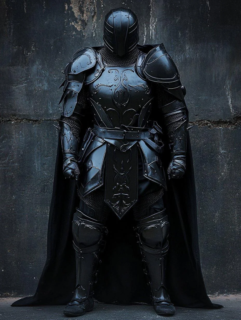 The black armor on this knight turned out really well, and I love it. 🛡️ picture 1 of 1