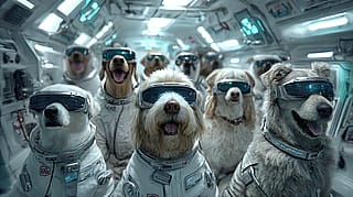Who wants to go for a space walk?'