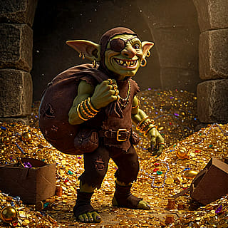 Goblin Thief - Finch Pinch'