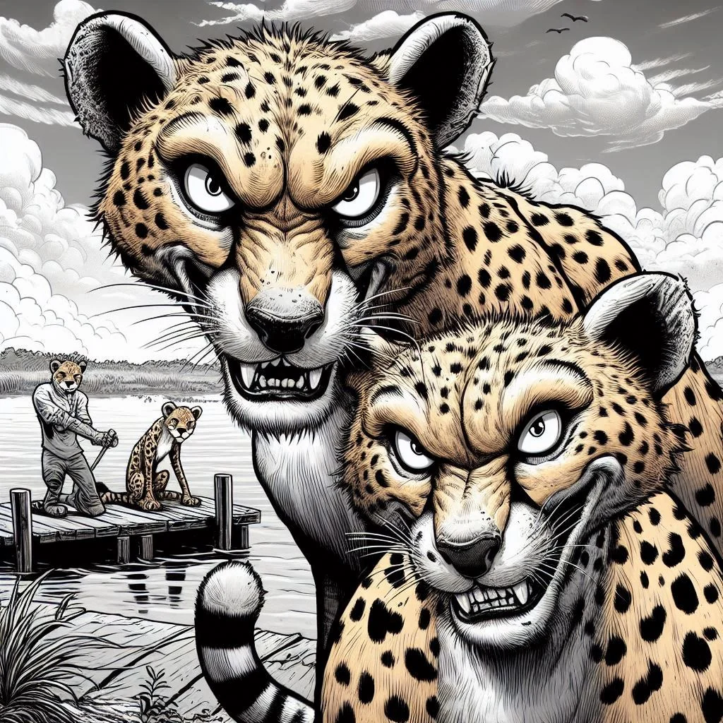 Cheetah Graffiti picture 2 of 6