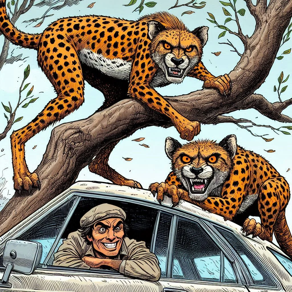 Cheetah Graffiti picture 4 of 6