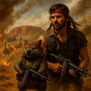 Wombo - Aussie answer to Rambo'