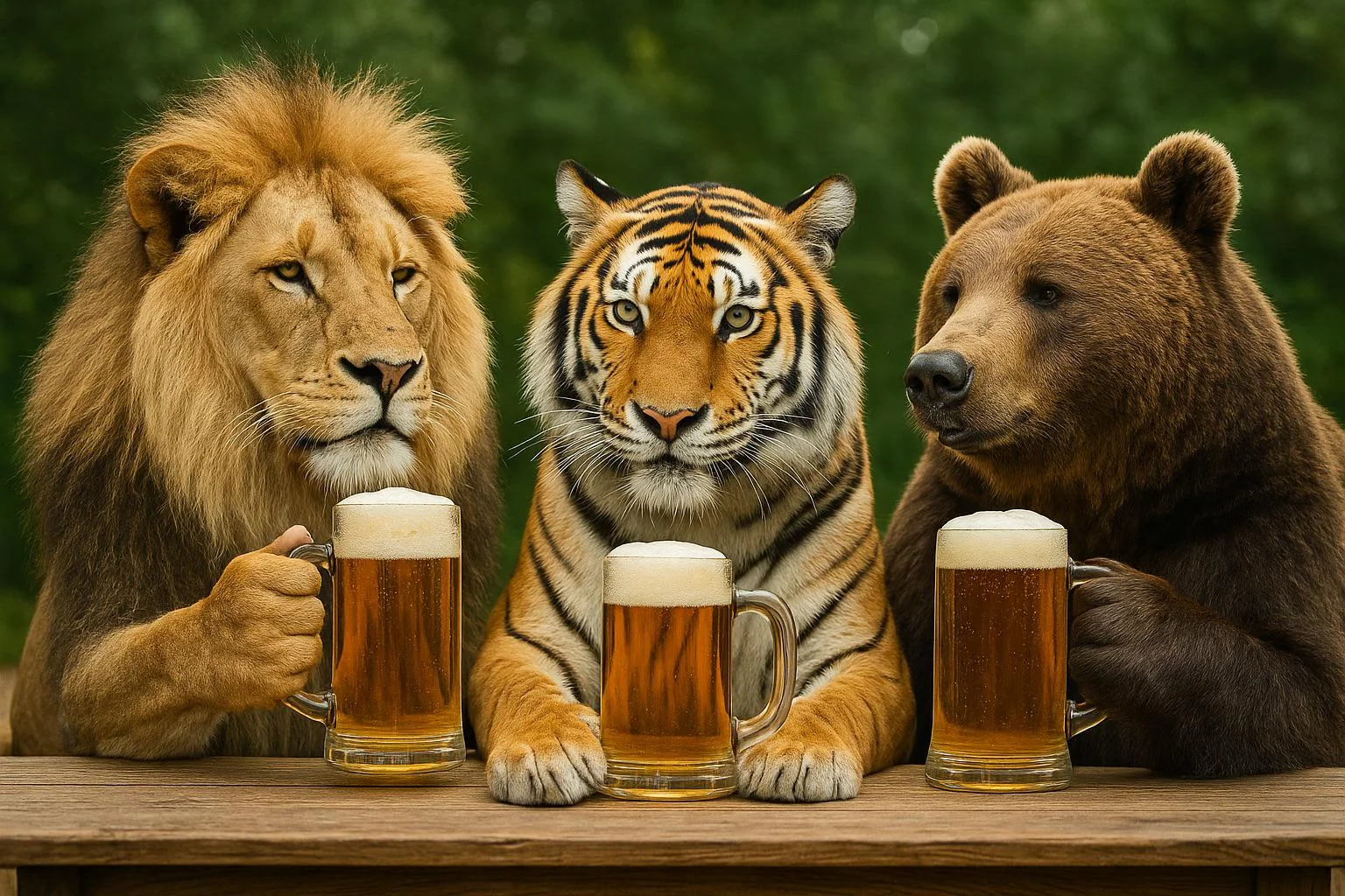 A beer amongst friends picture 1 of 1