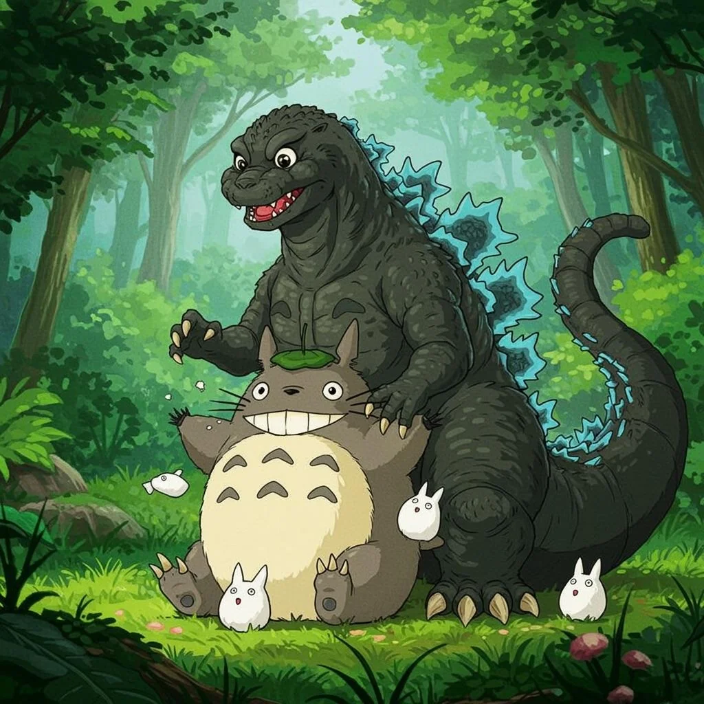 Totoro as the next rival in Godzilla’s MonsterVerse picture 3 of 3