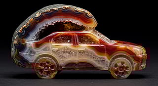 Agate Carving'