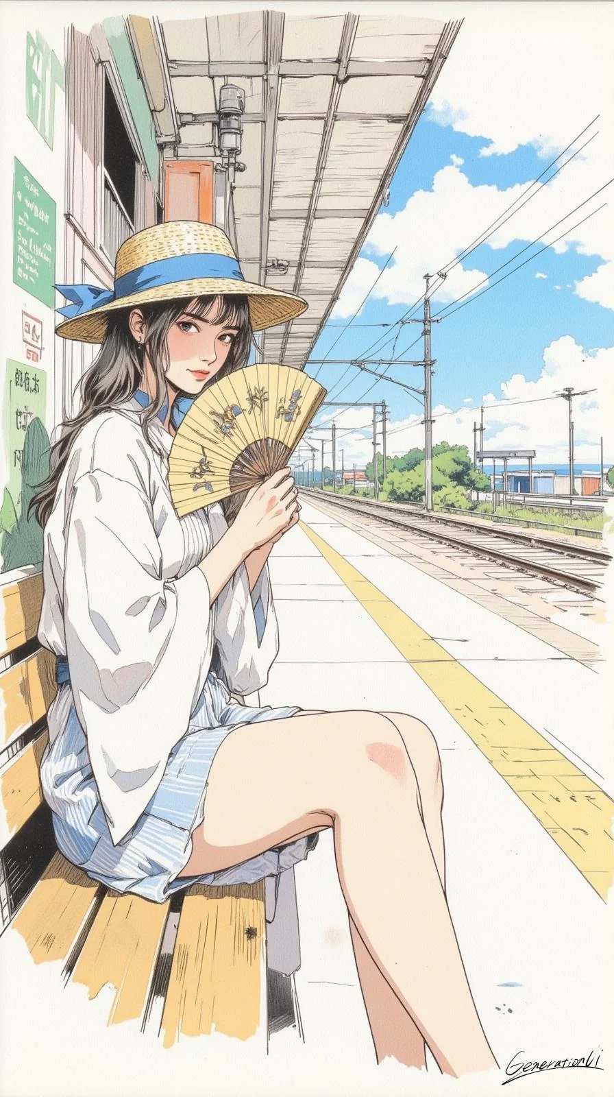 A Summer Girl / Phone Wallpaper Archives picture 1 of 1