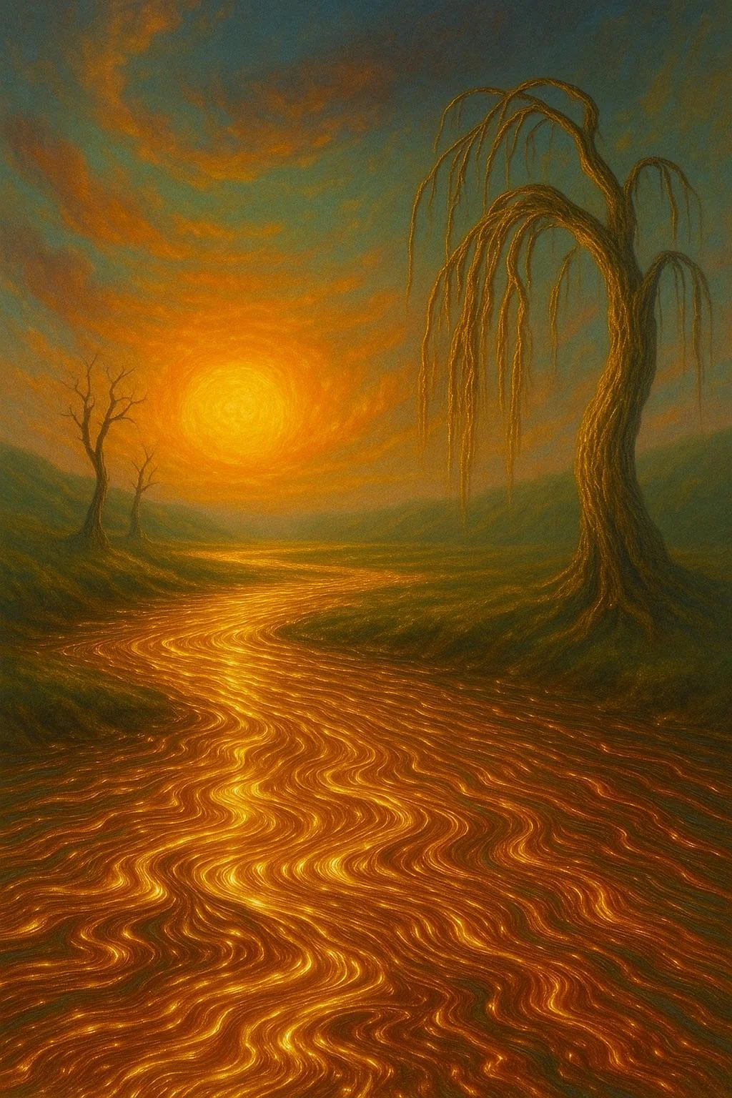I told it to make a river of gold and it did not disappoint picture 5 of 5
