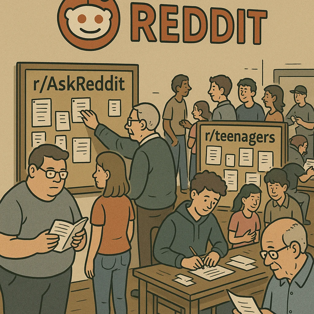 What Reddit would look like if the Internet never existed! picture 1 of 4