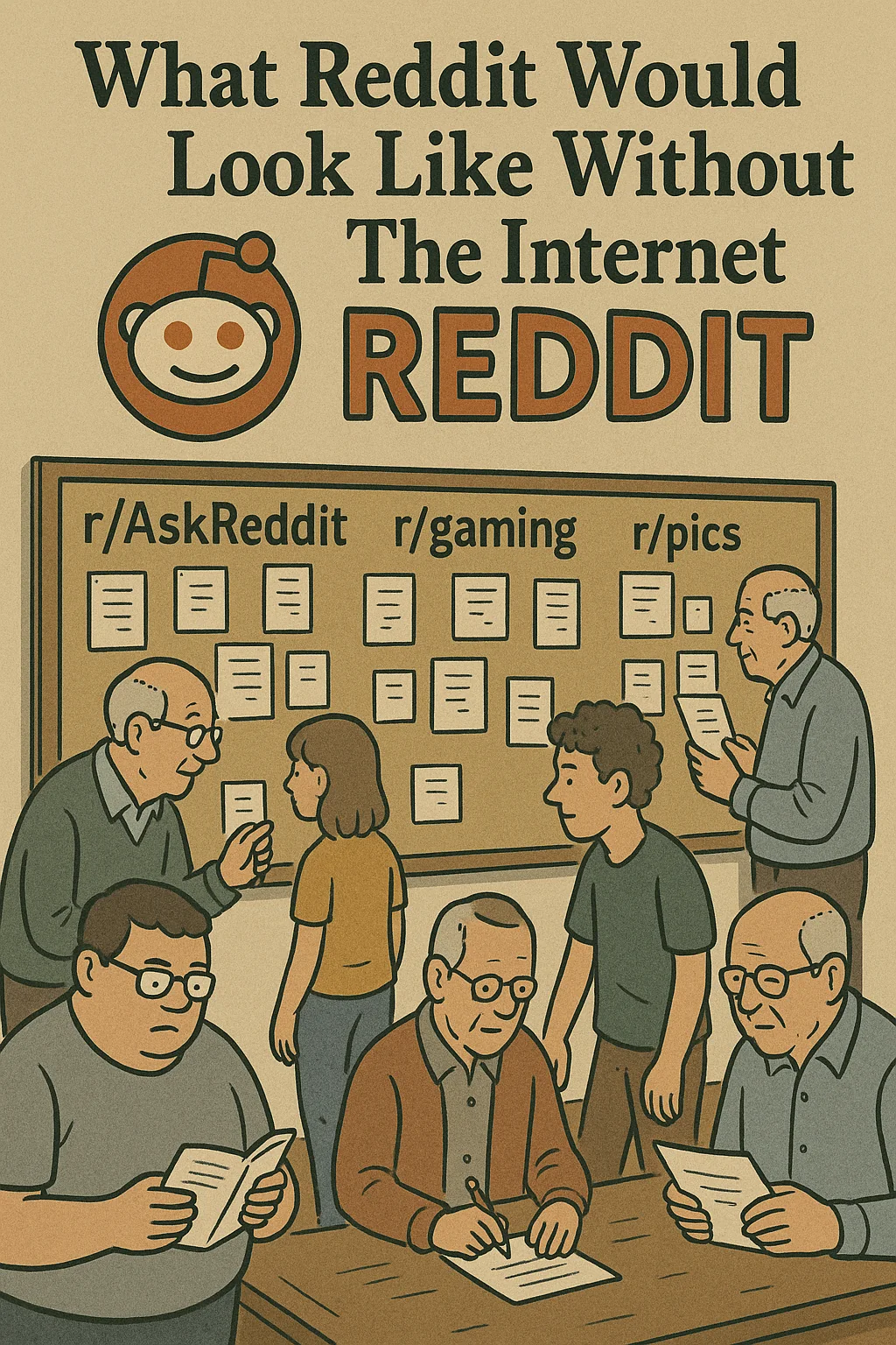 What Reddit would look like if the Internet never existed! picture 4 of 4